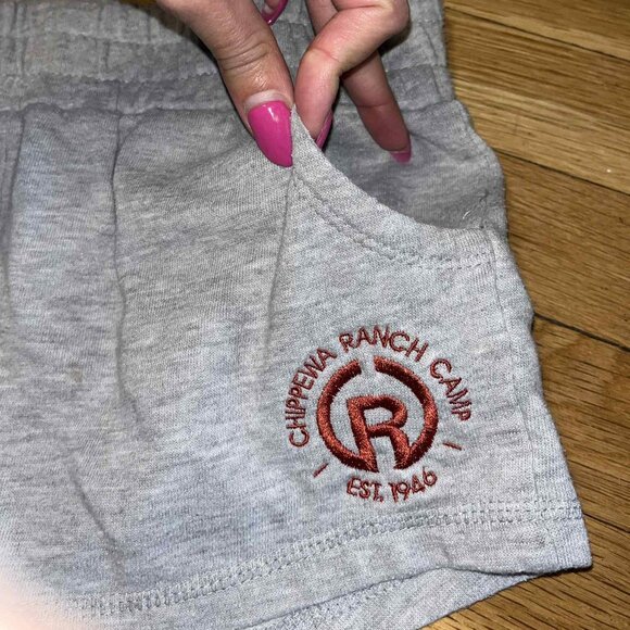 Grey Women's Shorts With Double Pockets - Size SMALL - Picture 3 of 6